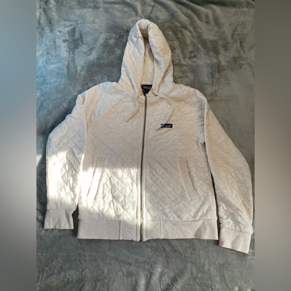Patagonia Organic Cotton Women’s Hoodie - Cream